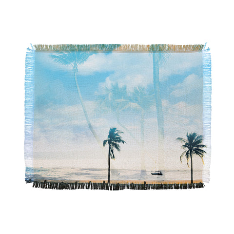 Julia Da Rocha Florida Throw Blanket