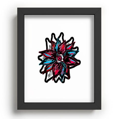 Julia Da Rocha Flowerstract Recessed Framing Rectangle