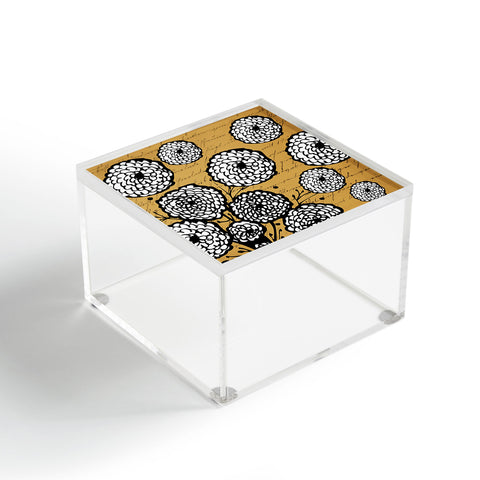 Julia Da Rocha Flowery Letter Acrylic Box