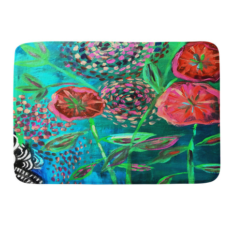 Julia Da Rocha Full Bloom Memory Foam Bath Mat