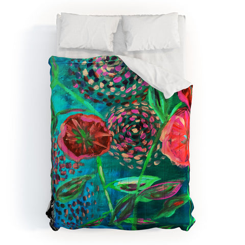 Julia Da Rocha Full Bloom Comforter