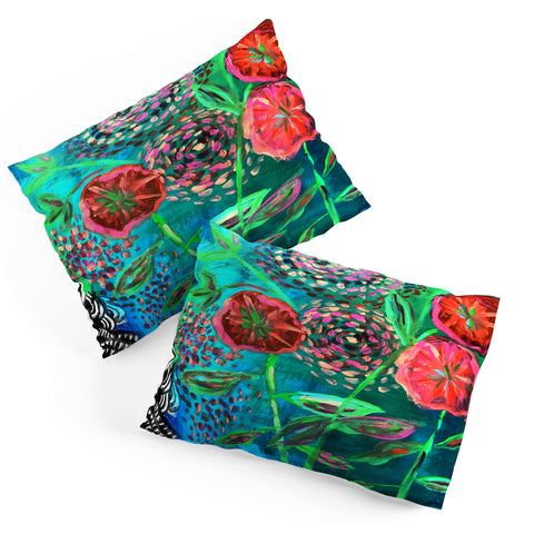 Julia Da Rocha Full Bloom Pillow Shams