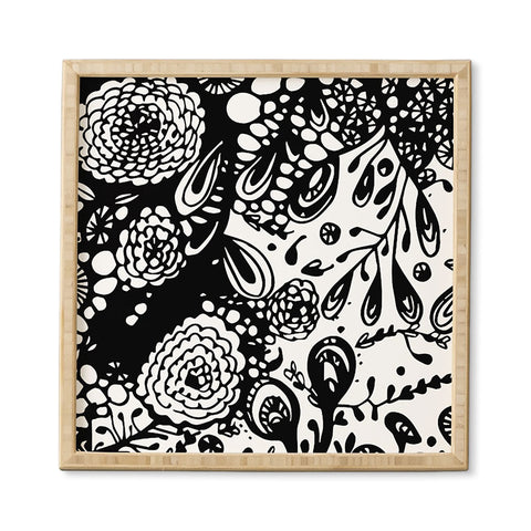 Julia Da Rocha Hidden Rose Framed Wall Art