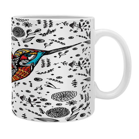 Julia Da Rocha Humming Bird In Paradise Coffee Mug