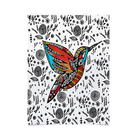 Julia Da Rocha Humming Bird In Paradise Poster