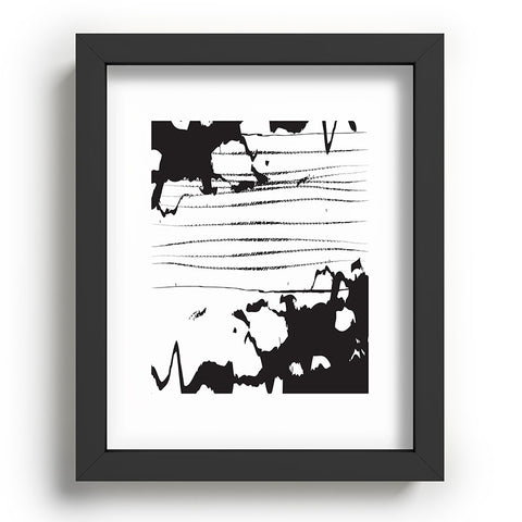 Julia Da Rocha Inkblot Recessed Framing Rectangle