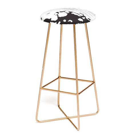 Julia Da Rocha Inkblot Bar Stool