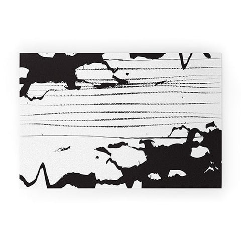 Julia Da Rocha Inkblot Welcome Mat
