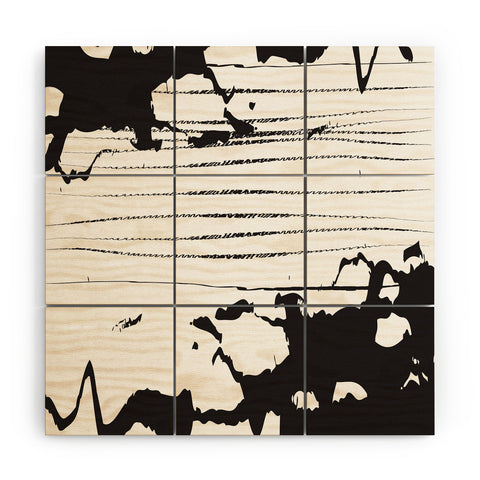 Julia Da Rocha Inkblot Wood Wall Mural