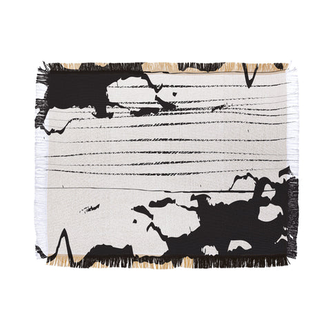 Julia Da Rocha Inkblot Throw Blanket