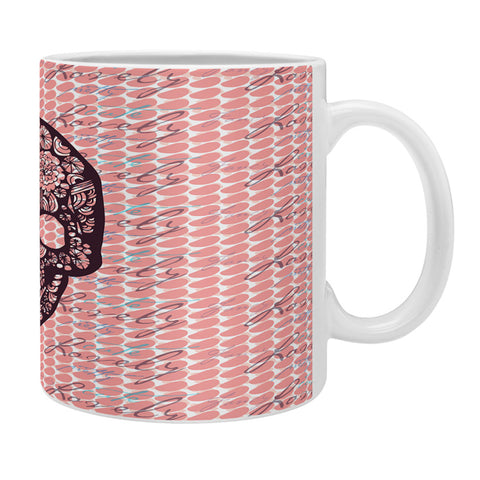 Julia Da Rocha Lovely Skull Coffee Mug