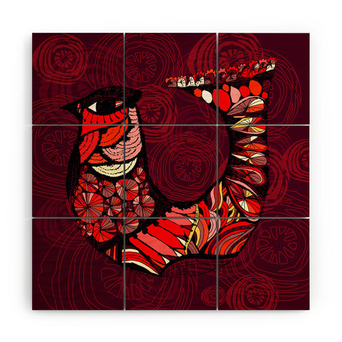 Julia Da Rocha Manu Wood Wall Mural