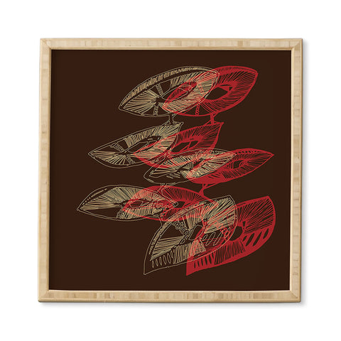 Julia Da Rocha Mushu Framed Wall Art