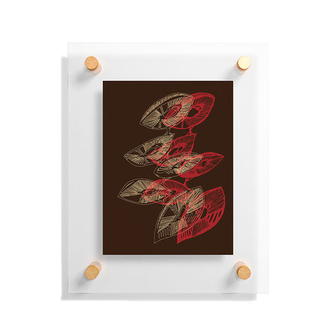 Julia Da Rocha Mushu Floating Acrylic Print