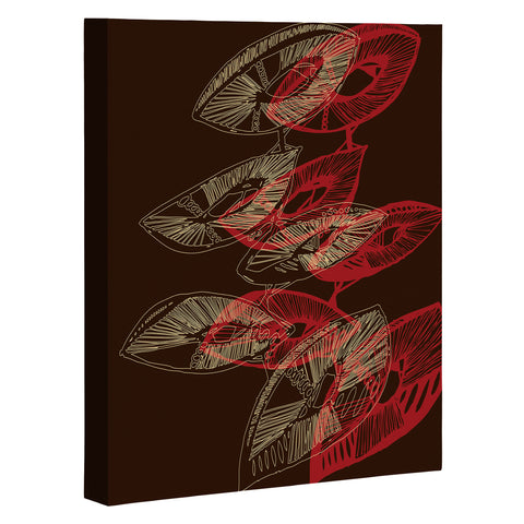 Julia Da Rocha Mushu Art Canvas