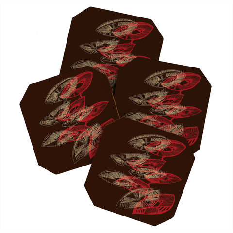 Julia Da Rocha Mushu Coaster Set