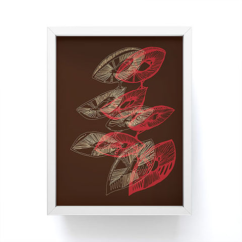 Julia Da Rocha Mushu Framed Mini Art Print