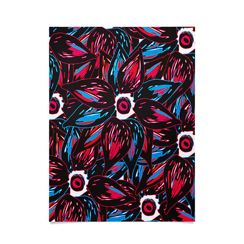 Julia Da Rocha Paradise Flowers Poster