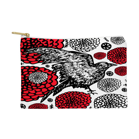 Julia Da Rocha Raven Rose Pouch