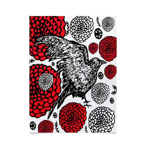 Julia Da Rocha Raven Rose Poster