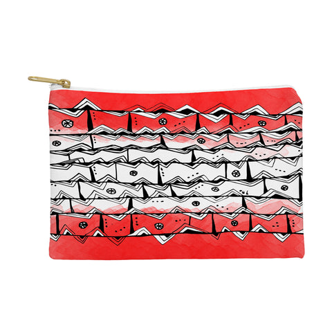 Julia Da Rocha Redbrick Azteca Pouch