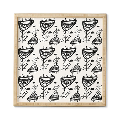 Julia Da Rocha Retro Bloom Framed Wall Art