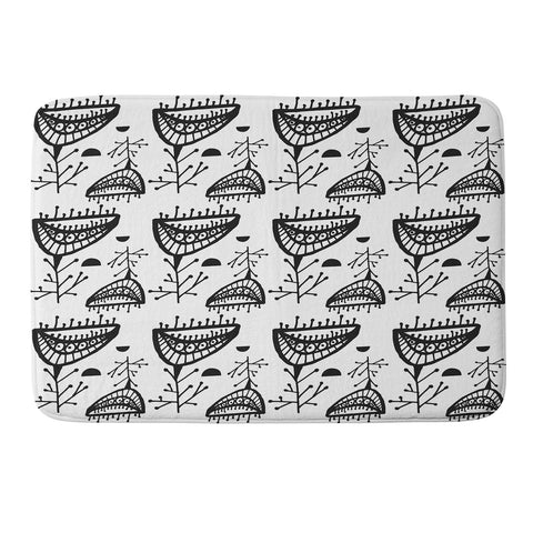 Julia Da Rocha Retro Bloom Memory Foam Bath Mat