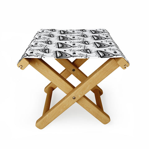 Julia Da Rocha Retro Bloom Folding Stool