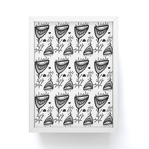 Julia Da Rocha Retro Bloom Framed Mini Art Print