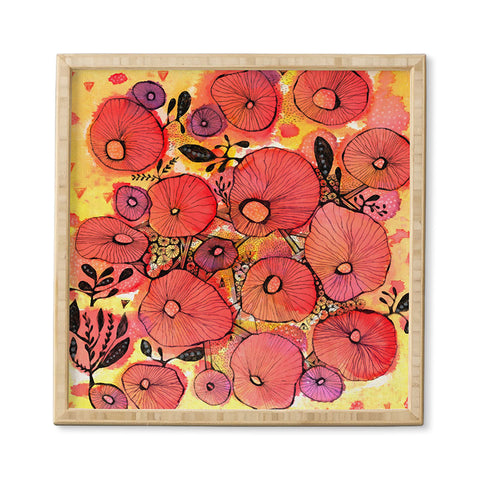 Julia Da Rocha Sea Bloom Framed Wall Art