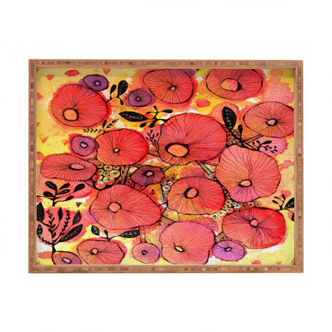 Julia Da Rocha Sea Bloom Rectangular Tray