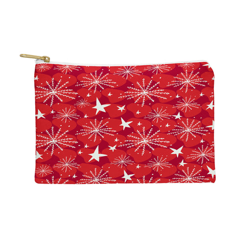 Julia Da Rocha Snow And Stars Pouch