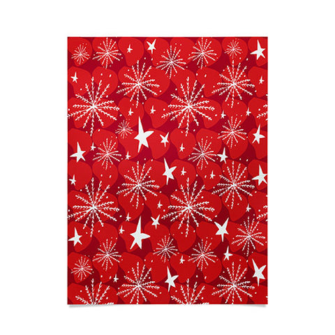 Julia Da Rocha Snow And Stars Poster