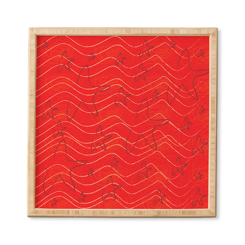 Julia Da Rocha StarFish Framed Wall Art