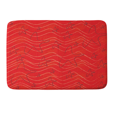 Julia Da Rocha StarFish Memory Foam Bath Mat