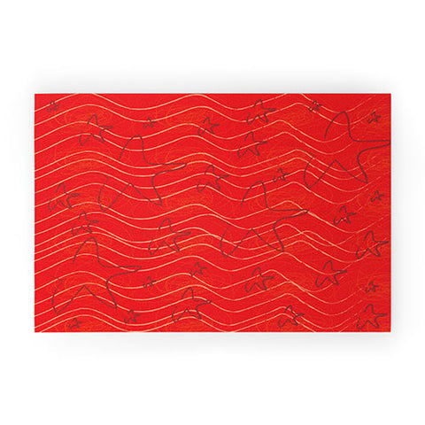 Julia Da Rocha StarFish Welcome Mat