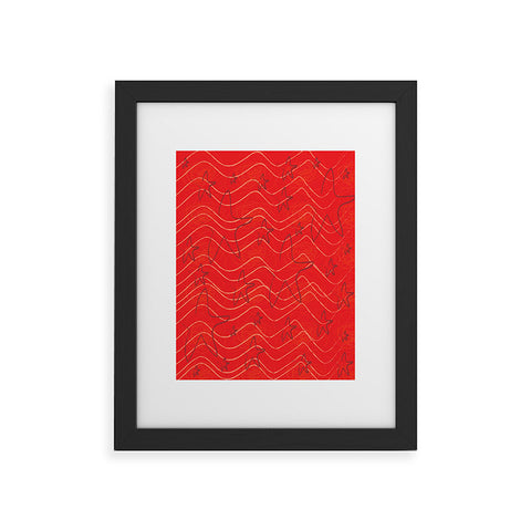 Julia Da Rocha StarFish Framed Art Print