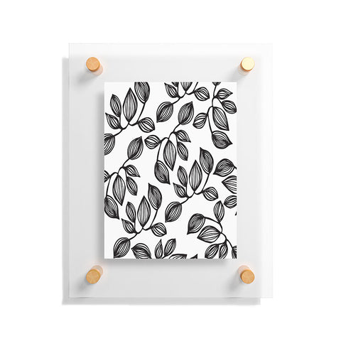 Julia Da Rocha The Leaves Floating Acrylic Print