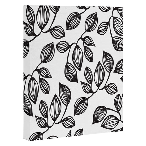 Julia Da Rocha The Leaves Art Canvas