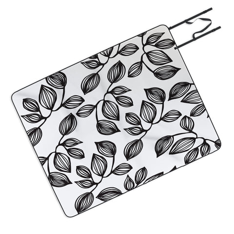 Julia Da Rocha The Leaves Picnic Blanket