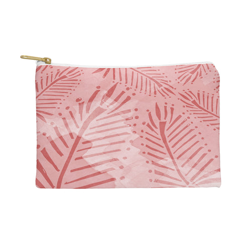 Julia Da Rocha Watercolor Palms Pouch