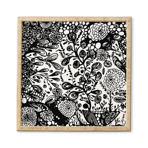 Julia Da Rocha Wild Bouquet Framed Wall Art