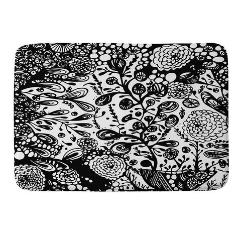 Julia Da Rocha Wild Bouquet Memory Foam Bath Mat