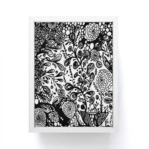Julia Da Rocha Wild Bouquet Framed Mini Art Print