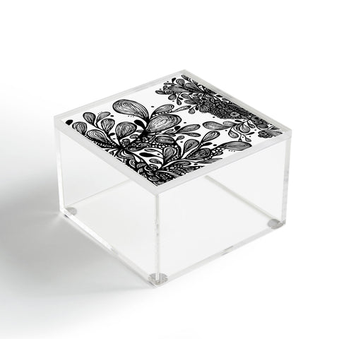Julia Da Rocha Wild Leaves Acrylic Box