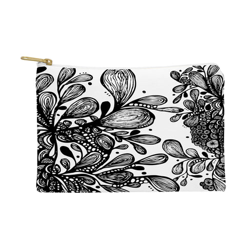 Julia Da Rocha Wild Leaves Pouch