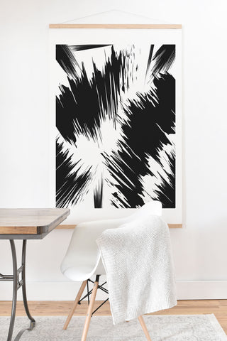 Julia Da Rocha Zags Art Print And Hanger