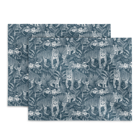 Julia Madoka Family of Tigers Monochrome Placemat