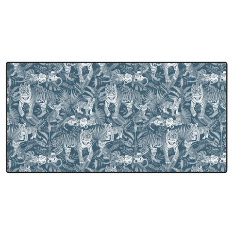 Julia Madoka Family of Tigers Monochrome Desk Mat