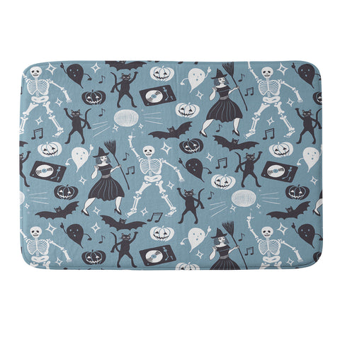 Julia Madoka Halloween Night Fever Memory Foam Bath Mat